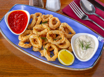 Fried Calamari ~ Kalamar Tava ~