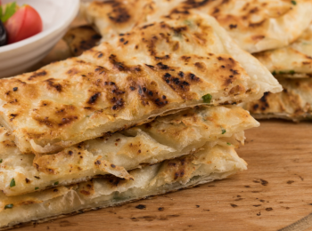 Feta Crispy Flatbreads  ~ Peynirli Gözleme ~